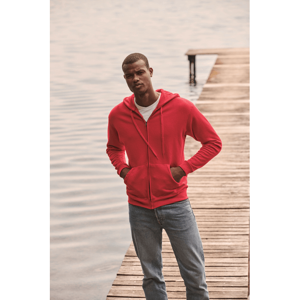 Fruit Of The Loom | Sudadera clásica con capucha y cremallera (62-062-0) Fruit Of The Loom | Sudadera clásica con capucha y cremallera (62-062-0)